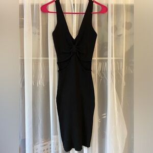 Elegant Black Sleeveless Dress